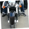 BUGUUYO Motorcycle Front Mudguard Splash Guard for Mud and Debris