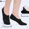 YouShow Ladies Black Socks Mens 6-11 Mens Invisible Socks Black