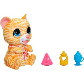 Hasbro furReal Newborns Kittens, Animatronik Plush Toy with Sound Effects, Interactive Animal for Children from 4 Years