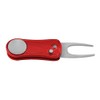 Golf Divot Repair Tool with Pop-up Button & Magnetic Ball