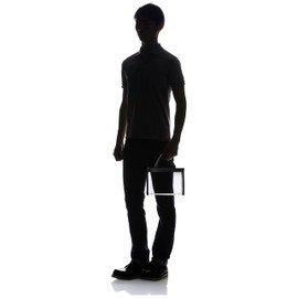 PB-3102 Vinyl Tote Bag, Small, Black Edge, Width 9.8 x Height 7.1 x Depth 3.1 inches (25 x 18 x 8 cm)