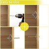 Plasterboard Fixings, 60 Pcs Wall Plugs, Universal Plasterboard Rawl Plugs