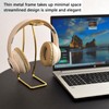 Headphone Stand, Headset Holder, Headset Holder Made of Metal, Universal,