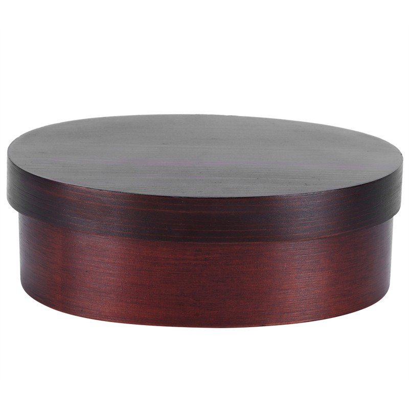 17.5x13.5cm Lunch Box Wooden Bento Box Portable Food Container for