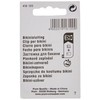 Prym Bikini and Belt Clasp, Metal, Silver, 0.47" Coloured-1 Piece
