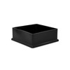 Flyshop Square 4PCS Non-Scratch Furniture Caps Non-Marking PVC Chair Leg