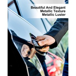 QLZOZB 4 Pcs Exterior Door Handle Fit for Hyundai Sonata 2011-2014 Sonata Hybrid 2011-2015 Replace 82651-3S000 82652-3S000 82652-3S020 83652-3S000 for Front Rear Left Right Side, Black