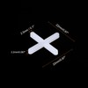 uxcell 300Pcs Tile Spacers 2.5mm 3/32" Wall Floor Tile Plastic