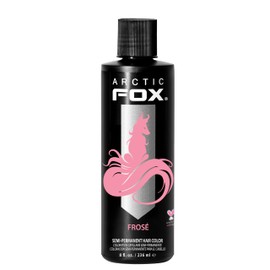 ARCTIC FOX Vegan and Cruelty-Free Semi-Permanent Hair Color Dye (8 Fl Oz, FROSE)