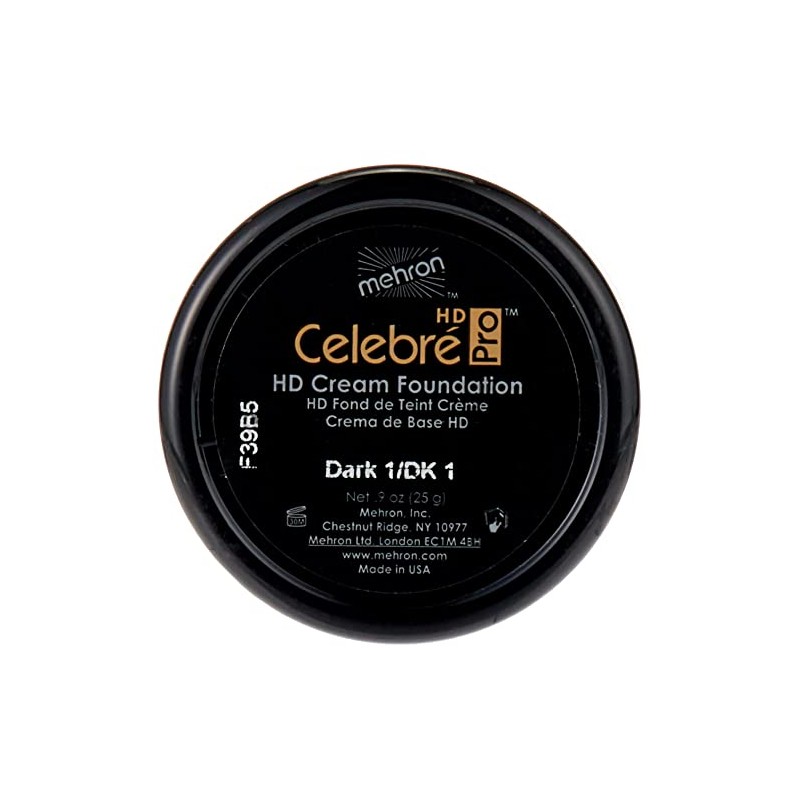 Mehron celebre pro hd make-up - dark 1