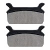 Caltric Brake Pads for Harley Davidson Flhr 1450 Road King