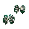 Tractor Toddler Hair Bow Set (Red or Green)