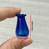 SPANSEE 2 PCS Mini Vase for Cat Whiskers, Miniature Vase,