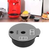 Reusable Coffee Capsule Cup Coffee Filter with Spoon Brush Home