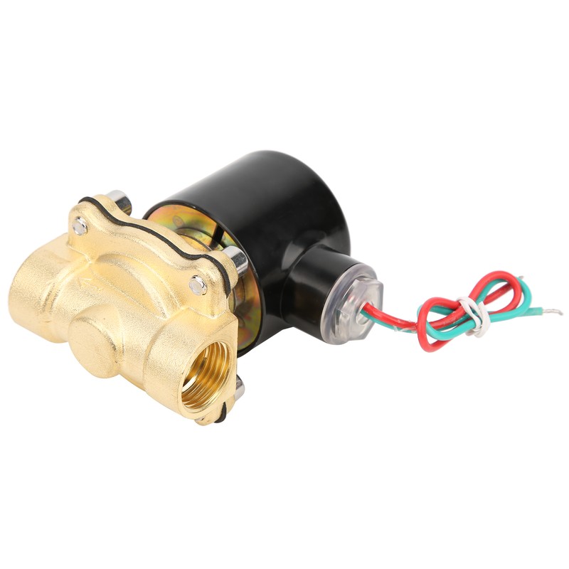 G1/2 Inch Brass Solenoid Valve Water Pressure Normal Closed Direct