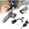 JFG RACING Motorcycle Key Ignition Switch,Key Switch Plug Key Lock