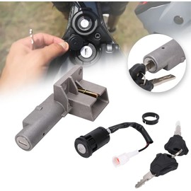 JFG RACING Motorcycle Key Ignition Switch,Key Switch Plug Key Lock Set for Sur Ron Surron Sur-Ron Light Bee X/S Electrical Bike