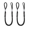 WKYBF 2 Pack Bungee Dock Line Mooring Rope for Boat