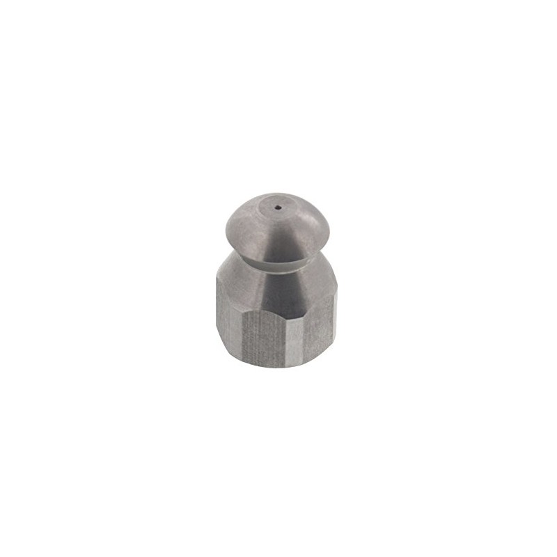 Erie Tools Button Nose 1/4" Drain Cleaning Nozzle 7.0 Orifice