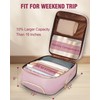 Underseat Carry On Luggage with Wheels, Airline Approved Personal Item