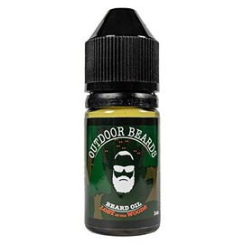 Outdoor Beards 1 oz Beard Oil | Infused Beard Oil to Support Beard Softness & Beard Growth | Naturally Scented Oil for Beard Care | Daily Use Beard Oil (Lost in the Woods)