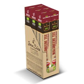 San Siro Organic Wild Berry Tea - CO2 Neutral Produced - Sustainable and Environmentally Friendly - 60 Capsules