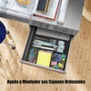 Organizador de Cajones, Organizador de Accesorios con 6 Compartimentos