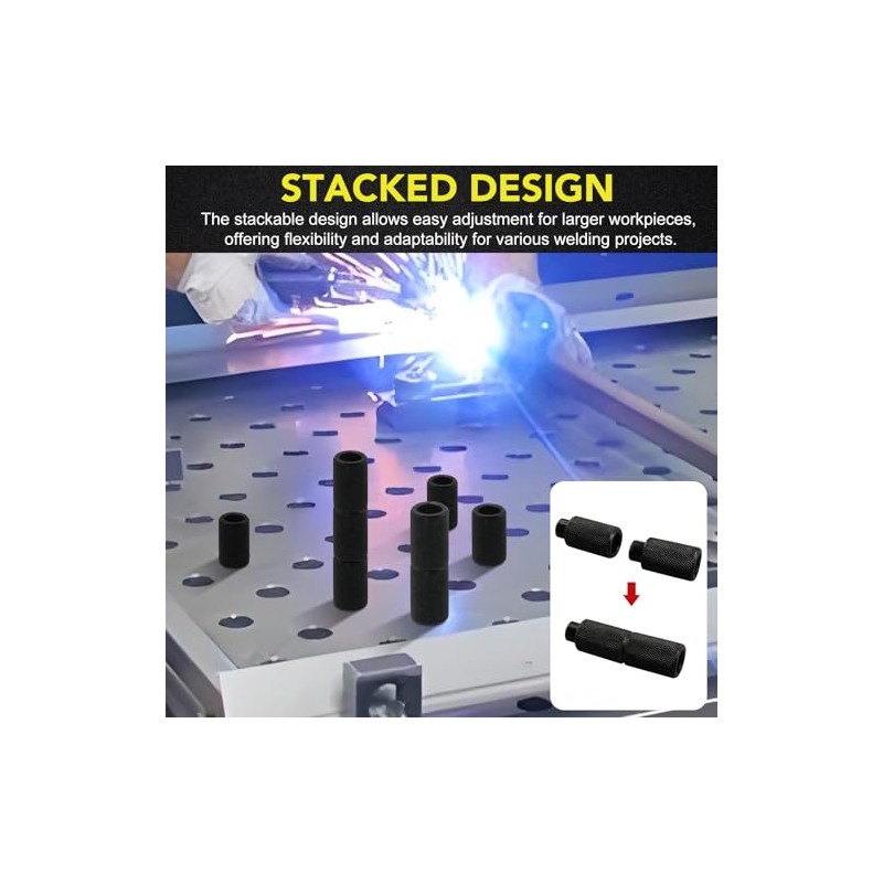 12 Pcs 5/8" x 2" Welding Table Locating Pins, Quick
