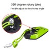 ESUPPORT Green Motorcycle Motorbike 8mm 10mm Rearview Side Mirror ATV