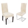 BEAUTEX Chair Covers, Elasticated Stretch Fabric Bi-Elastic Covers, Various Designs