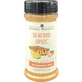 Gourmet Warehouse Seafood Seasoning Spice | Handcrafted In Small Batches | Gluten-Free No MSG | 4 Ounces (Pack of 1)