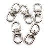 304 Stainless Steel Eye To Eye Swivel Ring,M5 3/16" Key