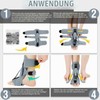 DERJLY Plantar Fasciitis Night Splint, Plantar Fasciitis Relief Brace with
