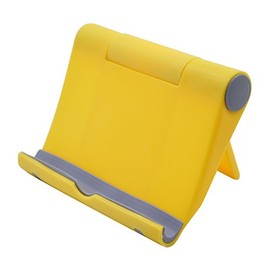 [BlueSea] Tabletop Stand Foldable Multi-function Smartphone Stand Angle Adjustable 6 Colors , yelow