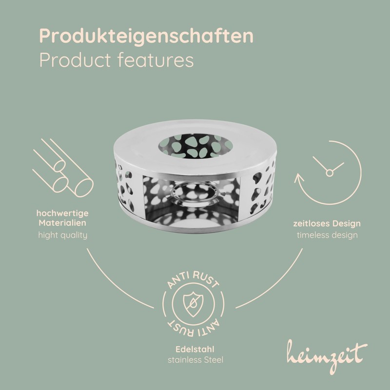 heimzeit Tea Warmer for Teapots and Coffee Pots Made of