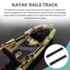 8" Black Kayak Gear Track Rail for YakAttack GTSL90 GearTrac