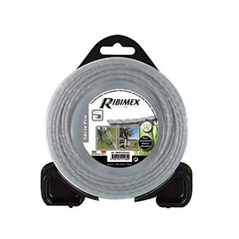 Ribiland PRDFS15X24ALS Aluminium Square Wire Spool, 2.4 x 15 m, Silver