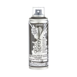 PEBEO 93830 200ml Decospray, Acrylic, Black, 16.5 x 5.2 x 5.2 cm