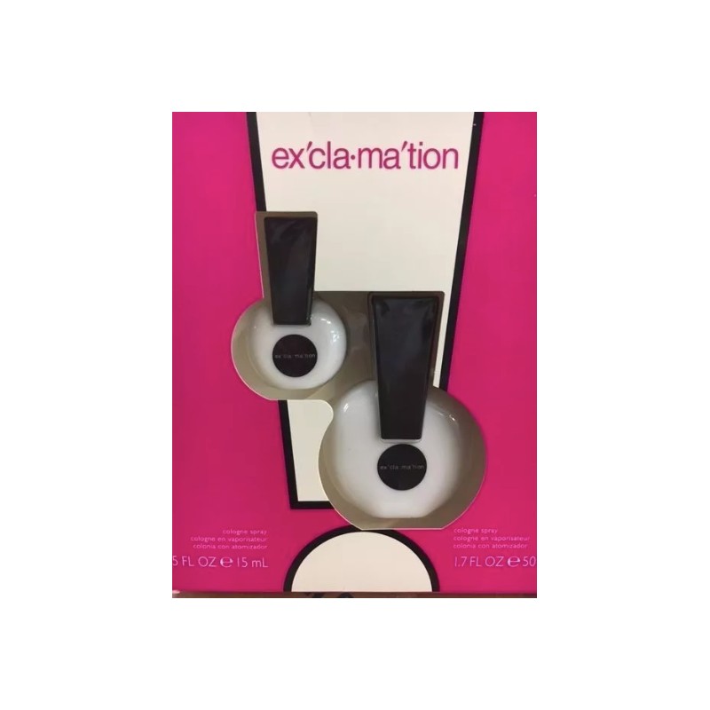 Exclamation Perfume for Women By Coty 2 Pc. Set NEW.