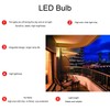 LED Induction Bulb 12W 1080LM Light Control Motion Sensor Dusk