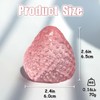 3PCS Big Strawberry Squishies, Handmade Sticky Squishies Strawberry for Adults