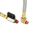 HK Extended Tank Drain Assembly Kit with 10 Inch Braided