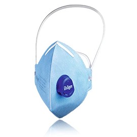 Dräger X-plore 1720 C V FFP2 Respirator Mask (10-Pack) | Reusable, High Protection Dust Mask for Daily Use, Metalworking, Agriculture