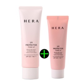 Hera UV Protector Tone-Up 90ml / Genuine 50ml + Sample 40ml / 헤라 유브이 프로텍터 톤업 90ml 정품50ml+견본40ml