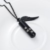 Ashes Pendant, Double Layer Waterproof, Includes Bone Kit, Memorial Pendant,