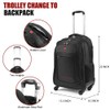 StarCloud Carry on Rolling Backpack for 16" Laptop - 35L,