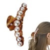 Large Pearl Claw Clips - Cute Pearl Hair Claw Non-Slip