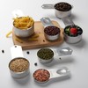 Stainless Steel Measuring Cups Set of 7 Stackable Heavy Duty