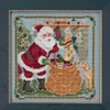 Jolly Old Elf Beaded Counted Cross Stitch Kit Mill Hill