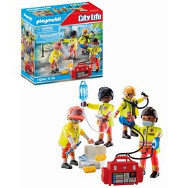 PLAYMOBIL City Life 71244 Equipo de Rescate, Juguete para niños a Partir de 4 años